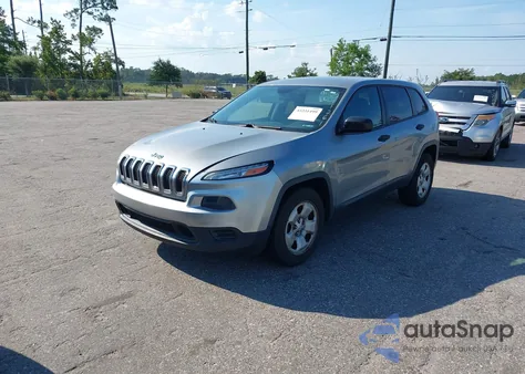 2015 Jeep Cherokee Sport from USA, damaged, VIN 1C4PJLAB5FW711261